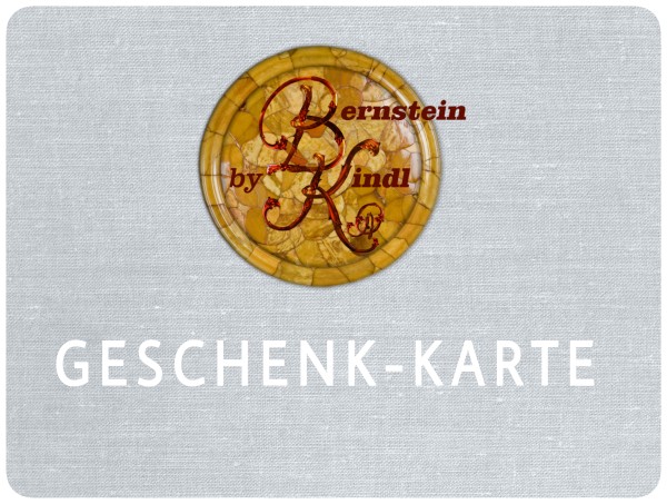 GESCHENK-KARTE Bernstein by Kindl